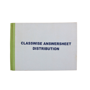 Classwise Answersheet Distribution