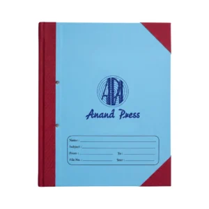 Blue hardcover file