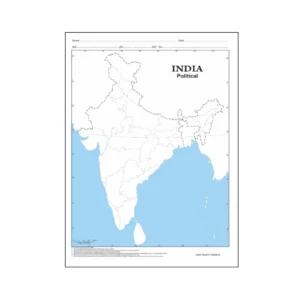 INDIA Map - Political
