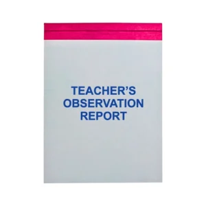 Teacher's Observation Report